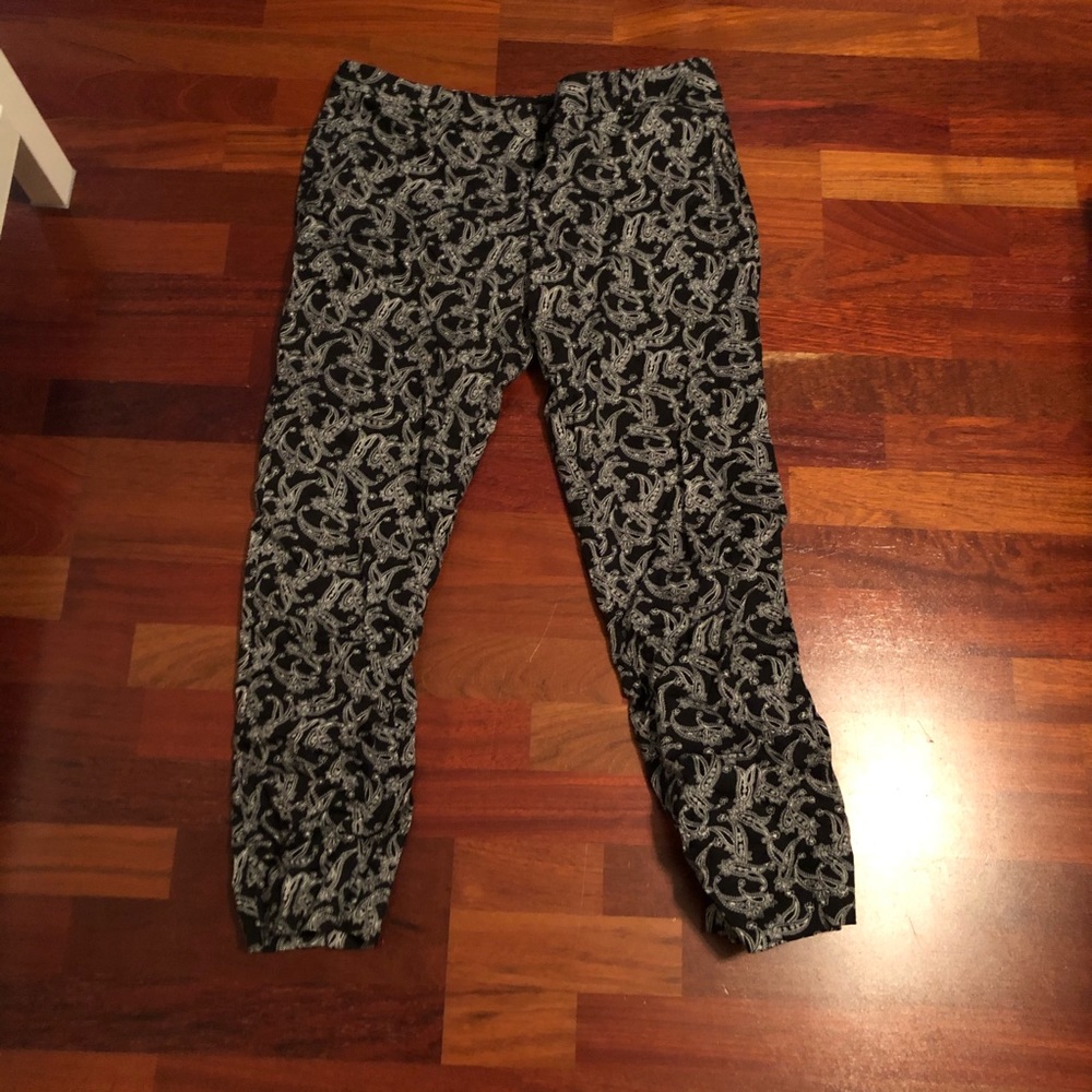 The Limited paisley print ankle pants